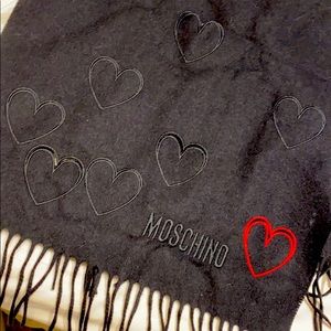 Moschino 100% wool scarves - brand new
